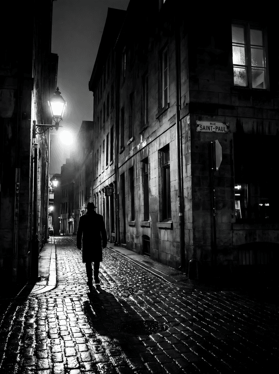 The Stranger on Rue Saint-Paul