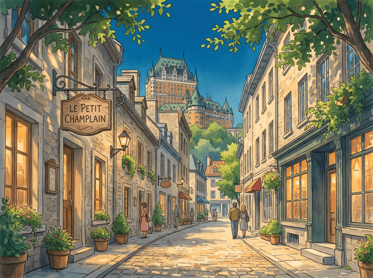 Afternoon Charm at Petit Champlain