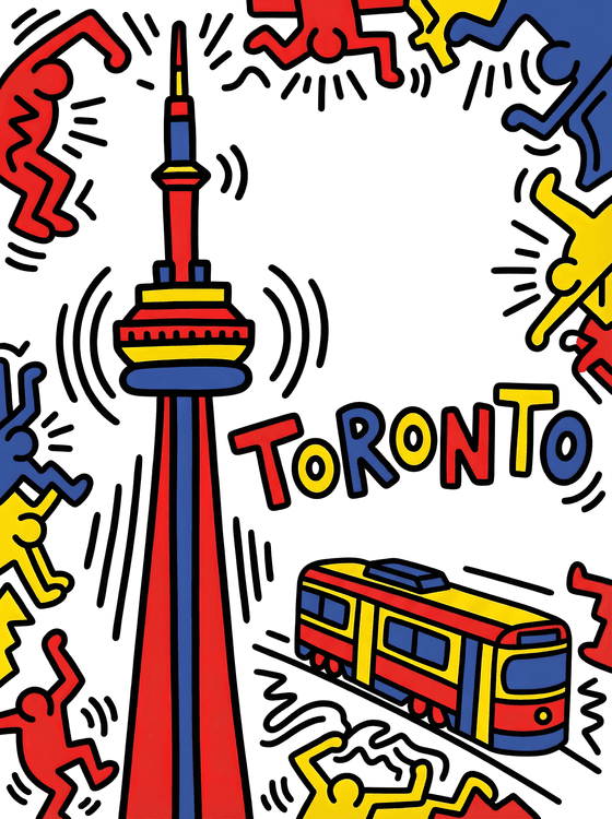 Toronto Pop Energy: A Keith Haring Tribute
