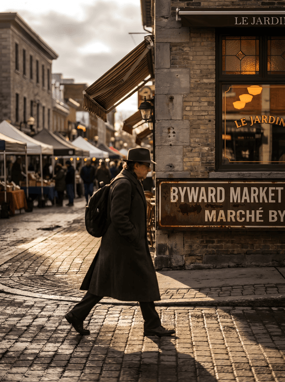 Golden Hour Stroll in ByWard Market