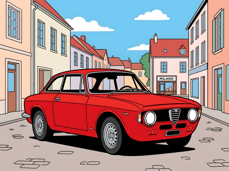 Alfa Romeo Giulia Sprint GTA in Milano