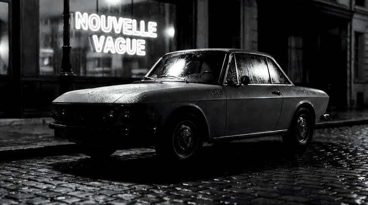 Lancia Fulvia Nouvelle Vague Noir