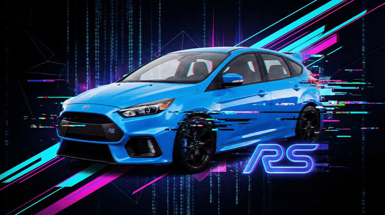 Ford Focus RS Cyber Glitch Edition