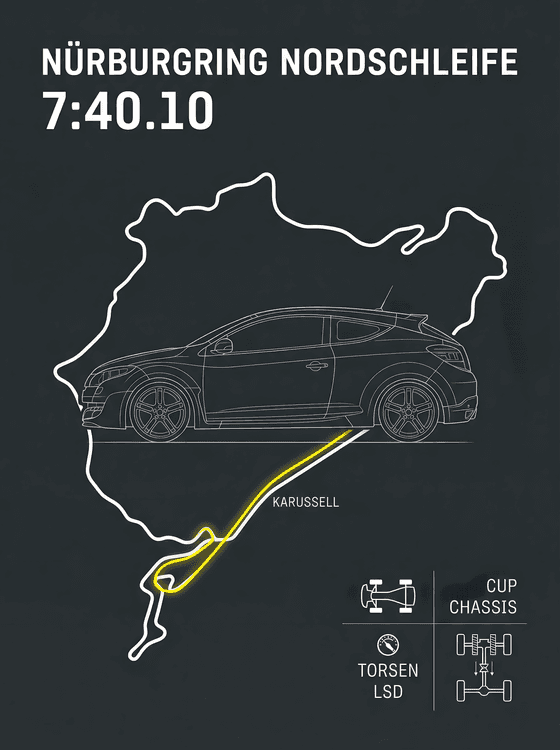 Renault Mégane R.S. Nürburgring 7:40.10 Technical Study