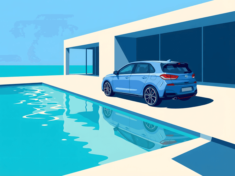 Hyundai i30 N Poolside Retreat