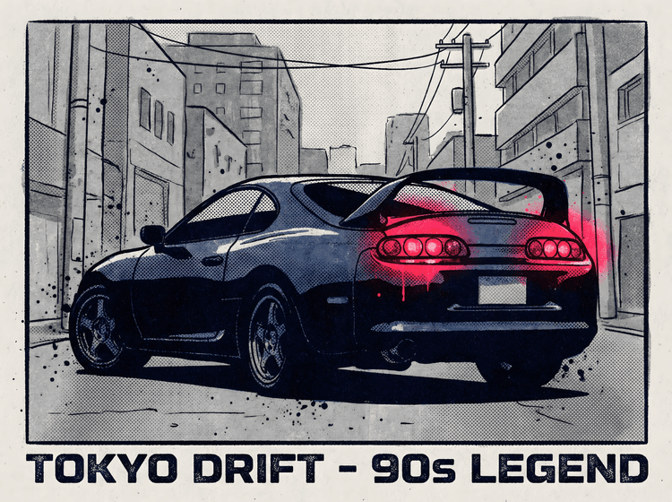 Tokyo Drift: Supra 90s Legend