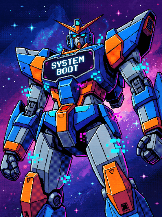 System Boot: Galactic Pixel Mecha