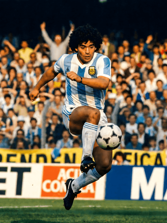 Maradona: Mid-Air Mastery