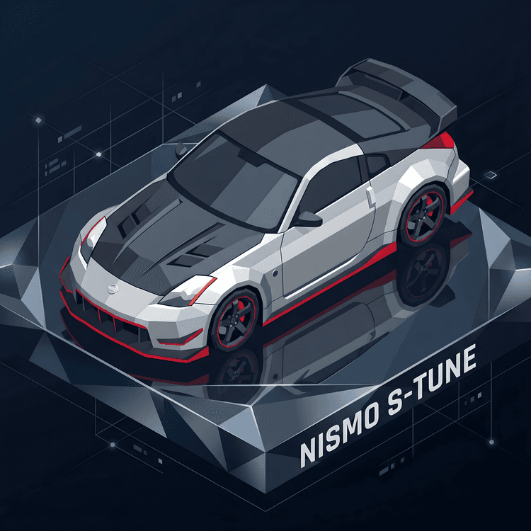 Nismo S-Tune: Z33 Isometric Diorama