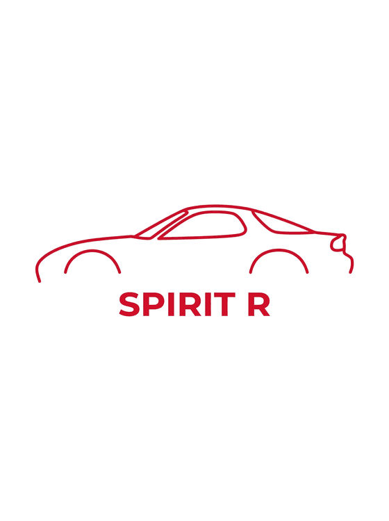 Spirit R: Minimalist RX-7 FD Silhouette