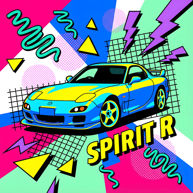 Spirit R: Memphis Design Pop Art Edition