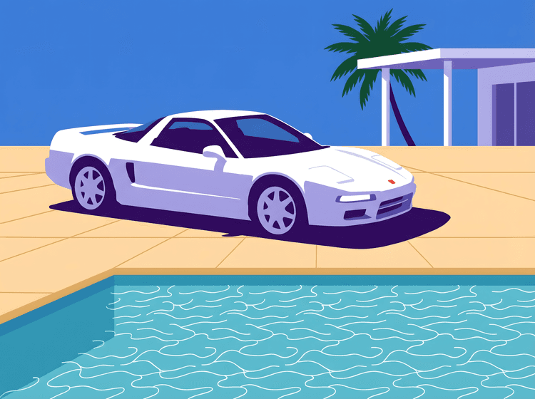 Poolside Dreams: NSX at the Palm Springs Villa