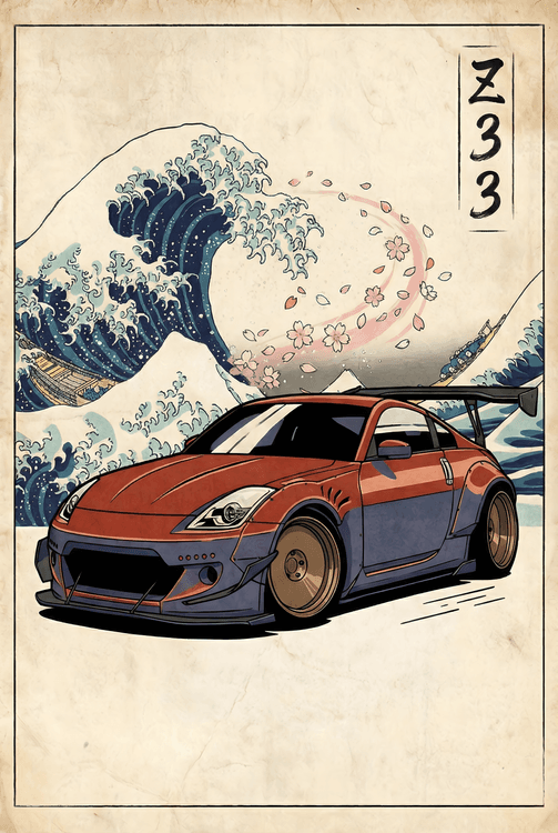 The Great Wave of Z33: Japanese Heritage Edition