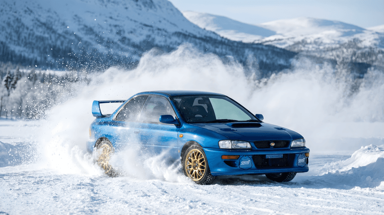 Subaru 22B: Alpine Snow Drift