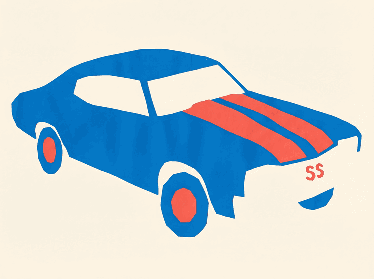 Chevelle SS: Matisse Style Cutout