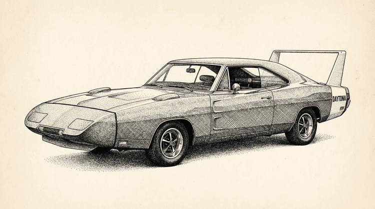 Charger Daytona: Stippled Aero Legend