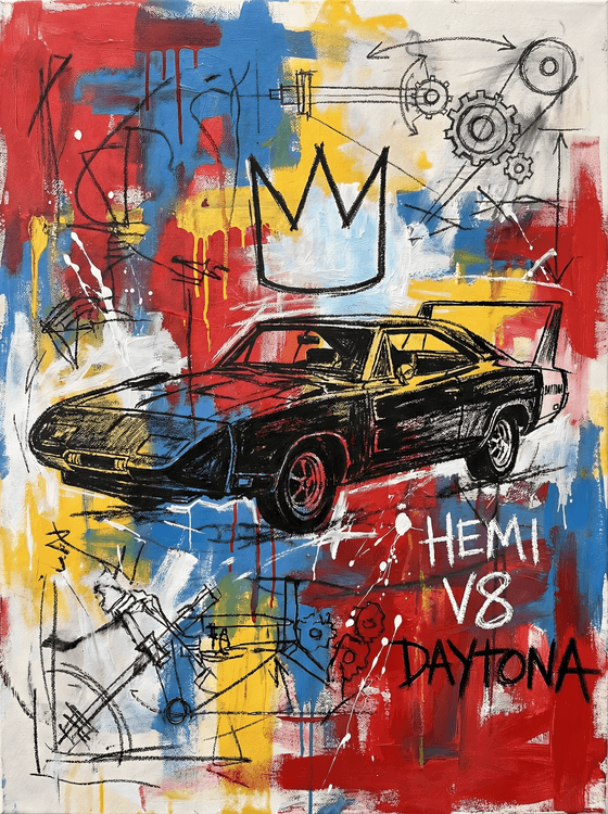 Daytona Crown: Neo-Expressionist Muscle