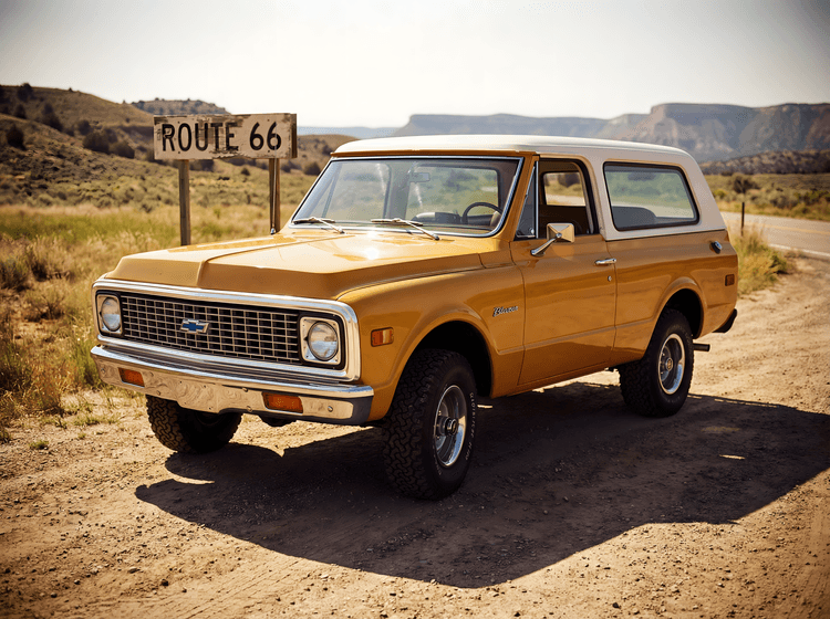 Route 66 Icon: Vintage Chevrolet K5 Blazer
