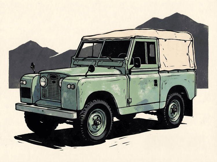 Land Rover Series IIA: Mountain Woodcut Expedition