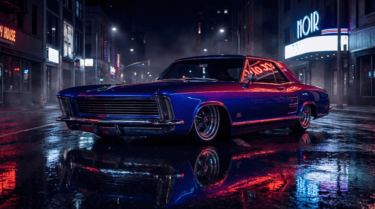 Electric Blue Riviera Noir