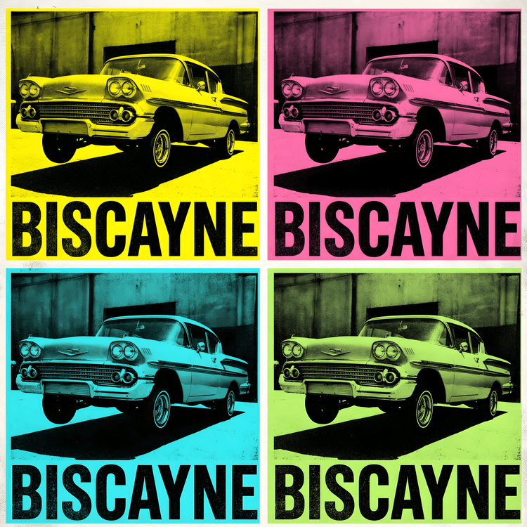 Warhol Style Biscayne Grid