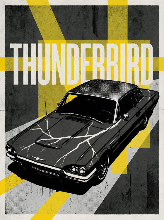 Thunderbird Web Graphic Poster