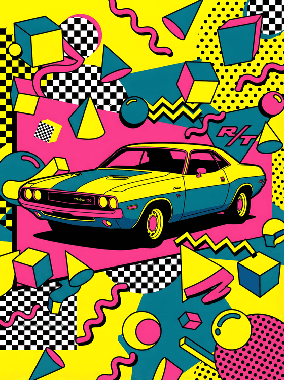 Dodge Challenger R/T Memphis Geometry