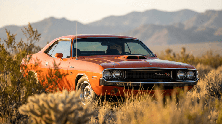 Dodge Challenger R/T Desert Sunset Drive