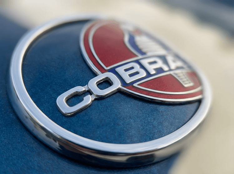 Shelby Cobra Chrome Emblem Macro