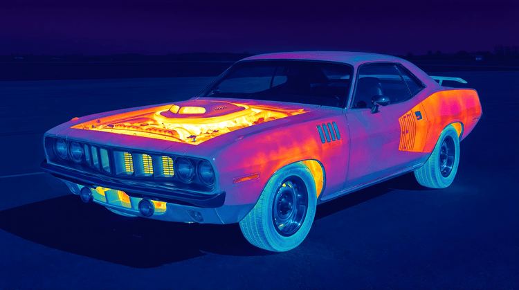 Hemi 'Cuda: Thermal Performance Heat Map
