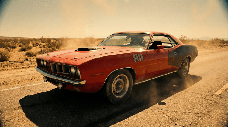 Desert Patina: 1971 Hemi 'Cuda