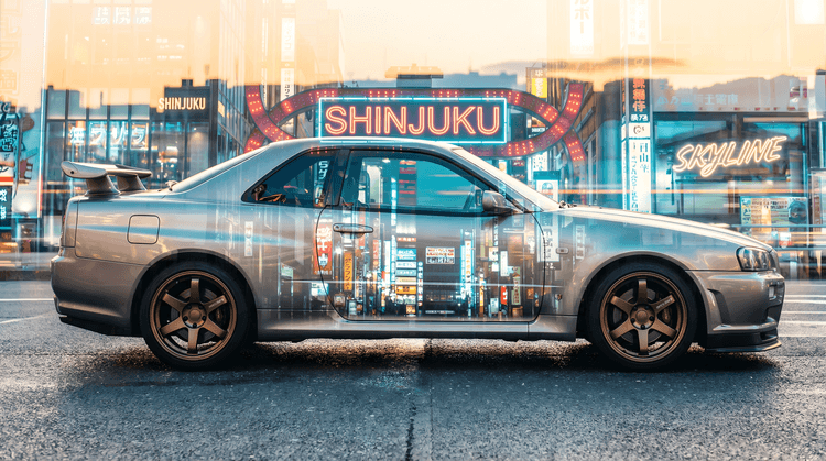 Shinjuku Pulse: Nissan Skyline GT-R R34