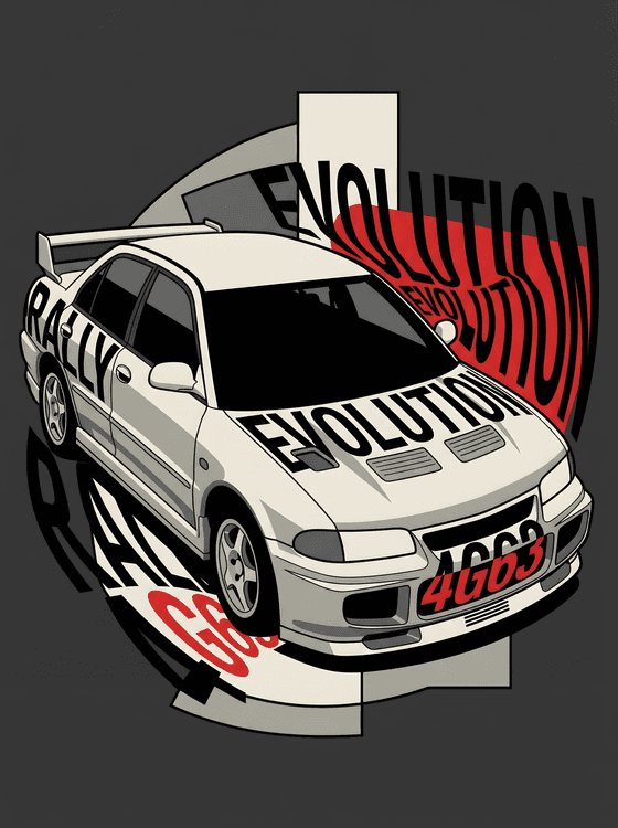 Evolution II Rally Spirit Graphic