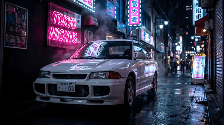 Mitsubishi Lancer Evolution III: Tokyo Neon Night