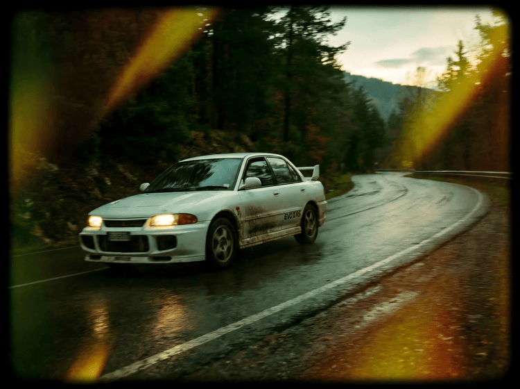 Mitsubishi Lancer Evolution II RS: Misty Forest Sprint