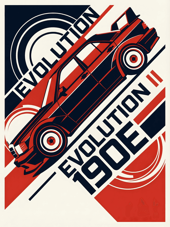 Mercedes 190E Evolution II: Constructivist Power