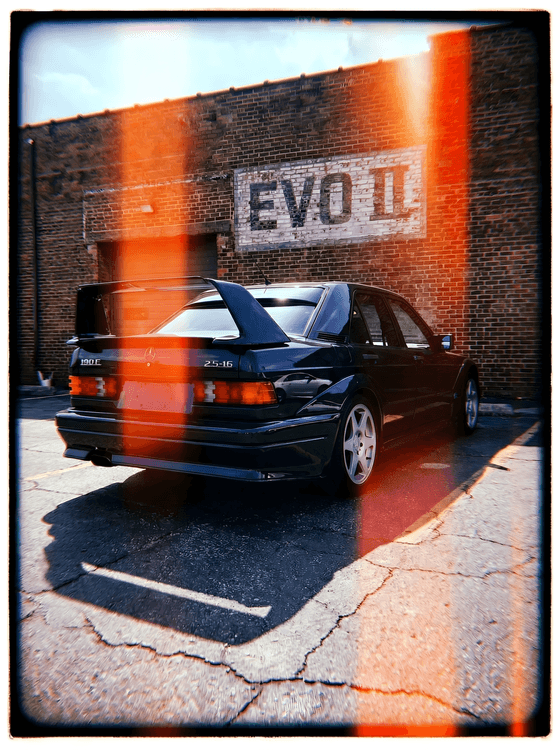 Mercedes 190E Evolution II: Instant Film Classic