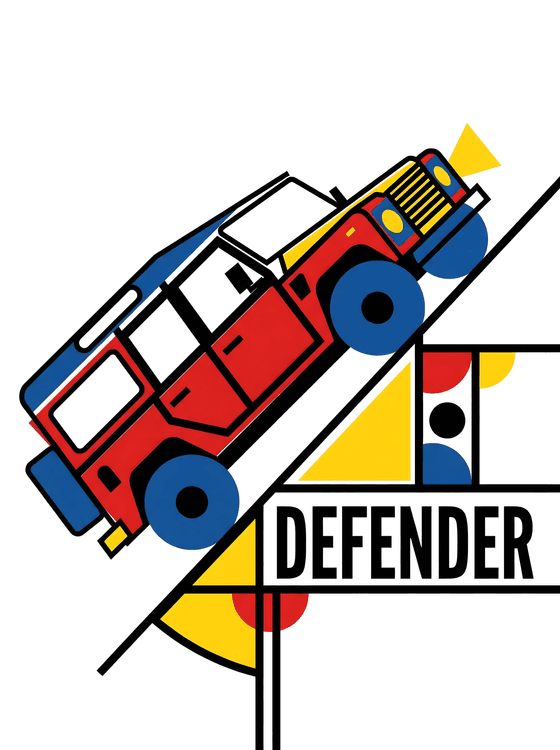 Land Rover Defender 110: De Stijl Edition