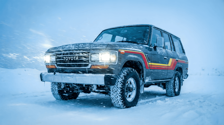 Toyota Land Cruiser 60 Series: Winter Blizzard Expedition