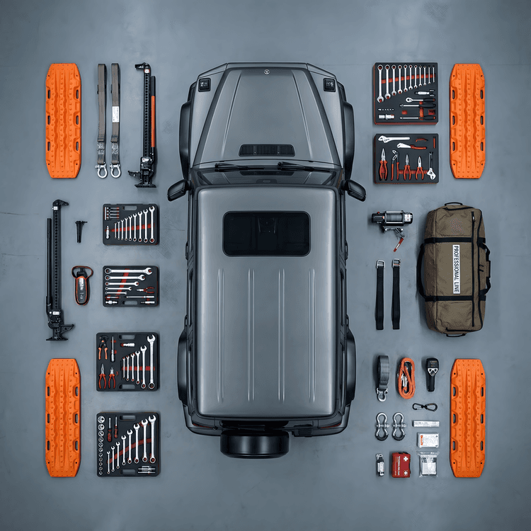 Mercedes-Benz G-Class Professional Line Expedition Knolling