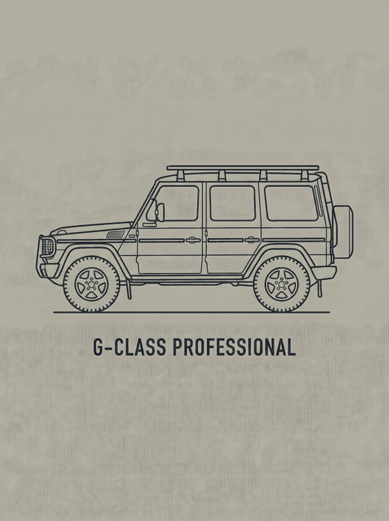 Mercedes-Benz G-Class Professional Line Art Profile