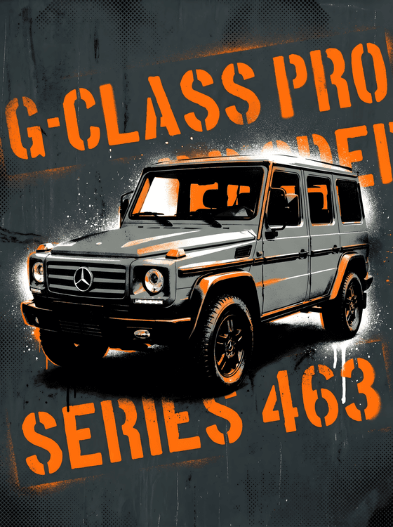 Mercedes G-Class Series 463 Urban Graphic Art