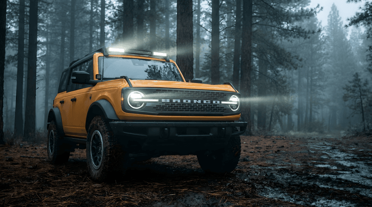 Ford Bronco: Misty Forest Expedition