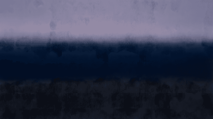 Deep Horizon: Textured Abstract Landscape