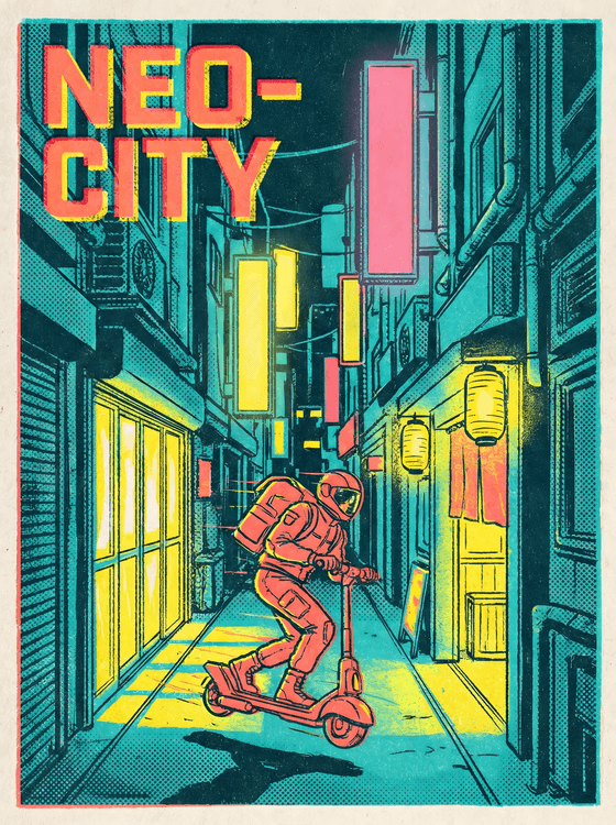 Neo-City: Midnight Delivery