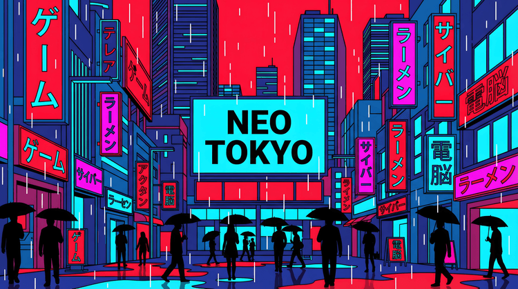 Neo-Tokyo: Rainy Night Pulse