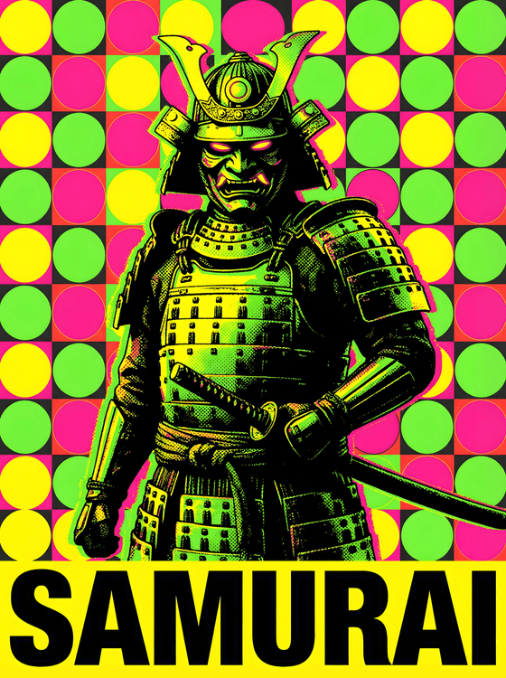 Neon Bushido: The Pop Art Samurai