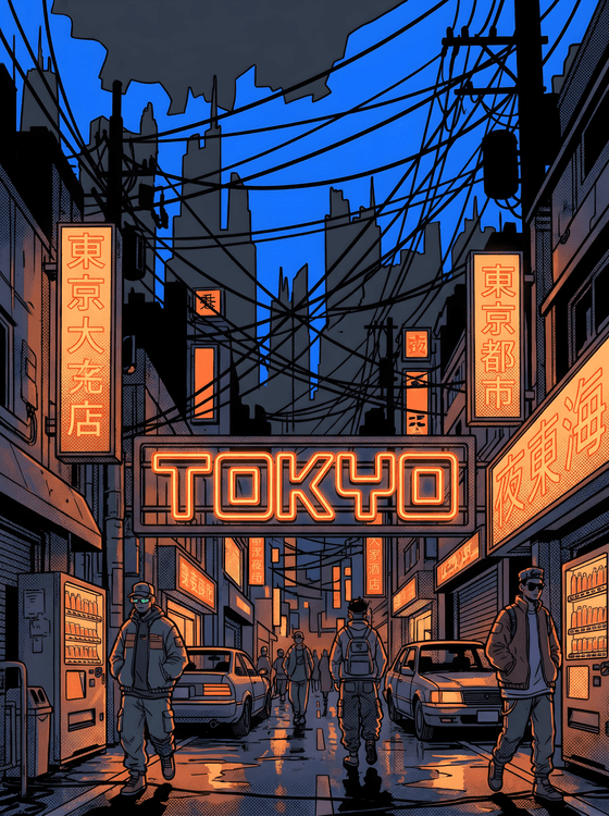 Tokyo Pulse: The Neo-Urban Night