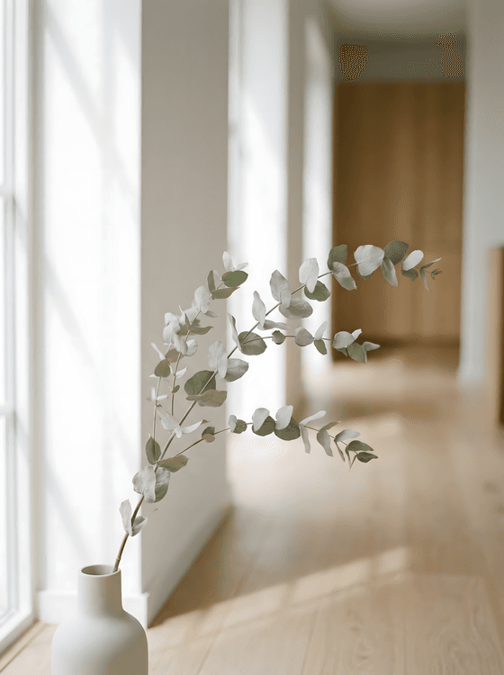 Minimalist Eucalyptus: A Study in Serenity