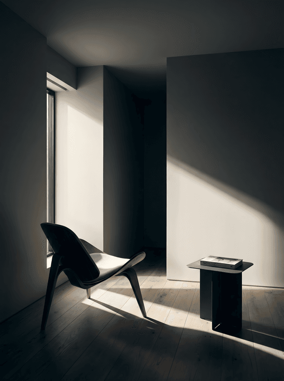 Nordic Light: A Minimalist Interior Study